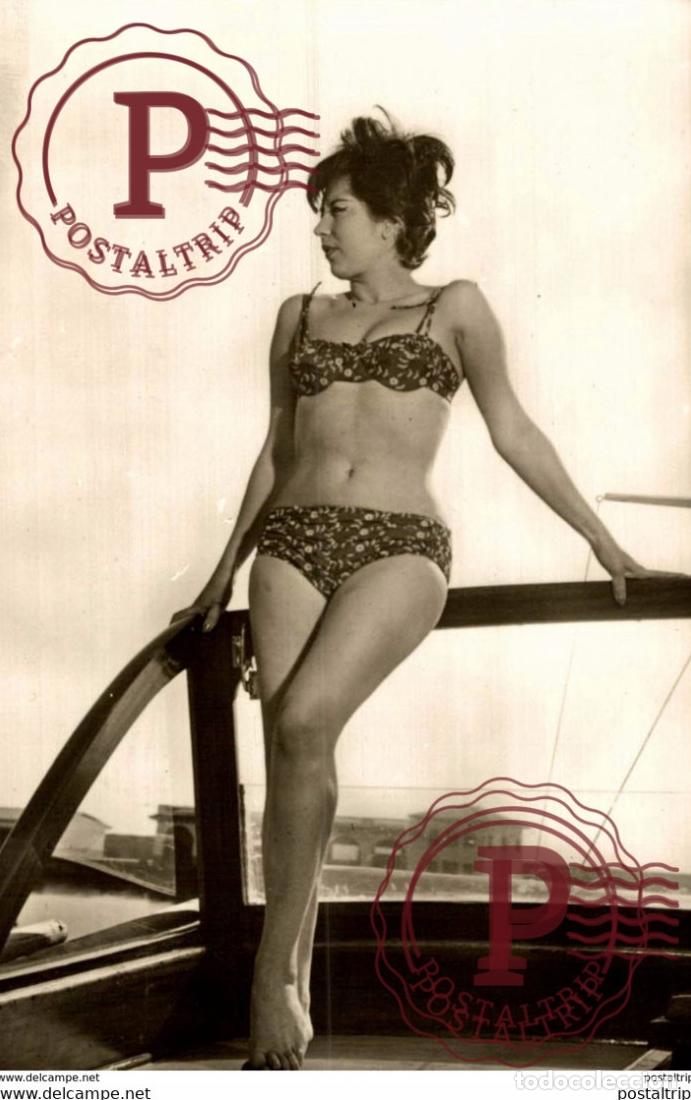 Postkarten: PIN UP FEMME. Pin Up Ups Femme Bikini &eacute;rotisme