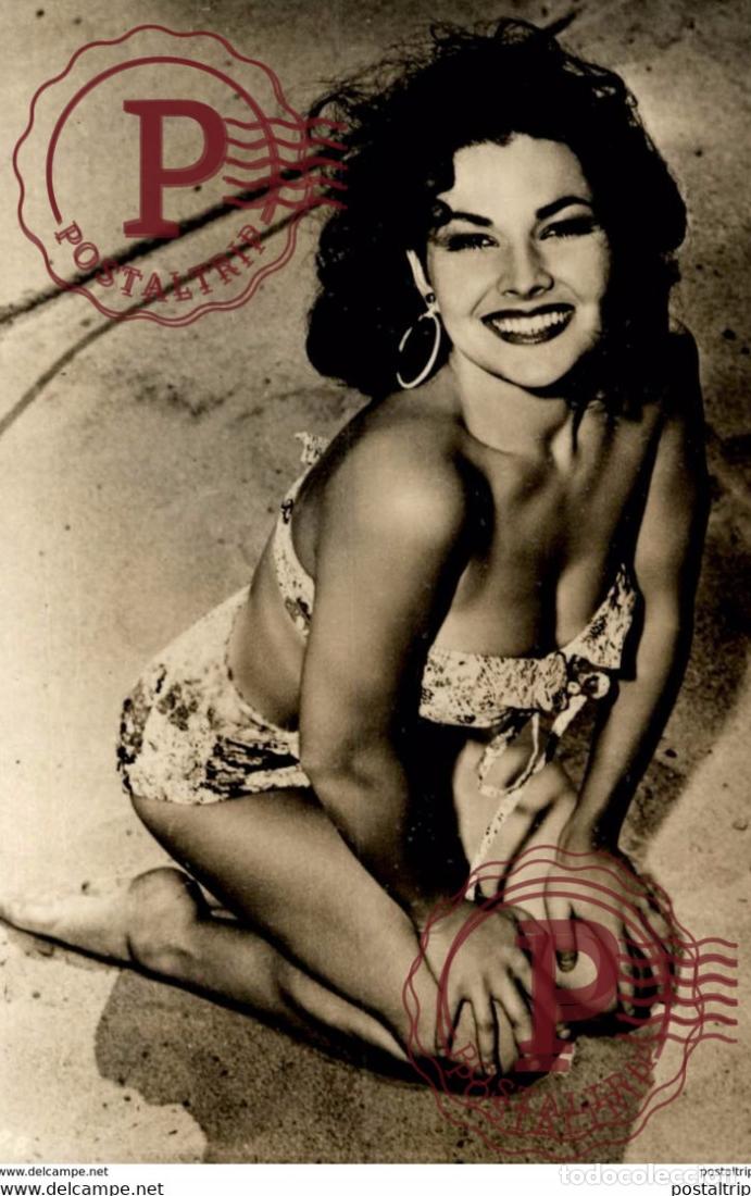 Postkarten: PIN UP FEMME. Pin Up Ups Femme Bikini &eacute;rotisme