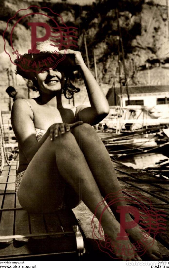 Postkarten: PIN UP FEMME. Pin Up Ups Femme Bikini &eacute;rotisme