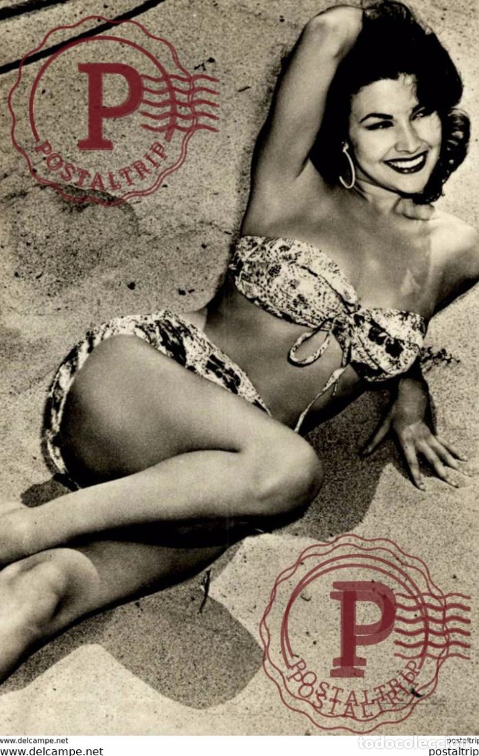 Postkarten: PIN UP FEMME. Pin Up Ups Femme Bikini &eacute;rotisme