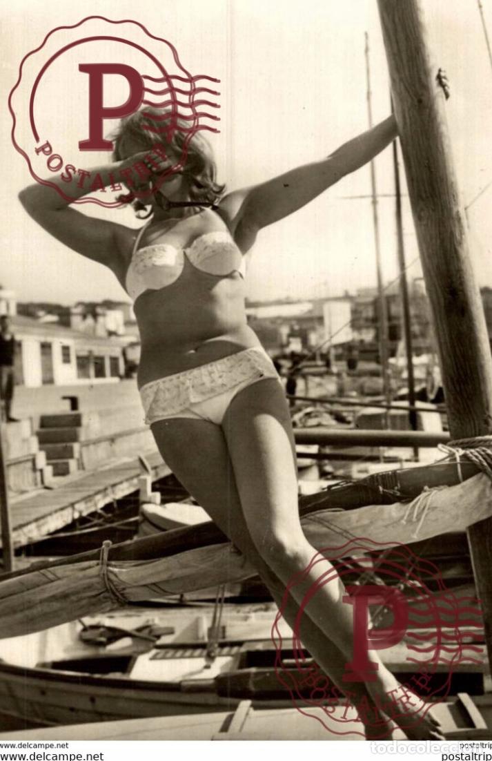 Postkarten: PIN UP FEMME. Pin Up Ups Femme Bikini &eacute;rotisme