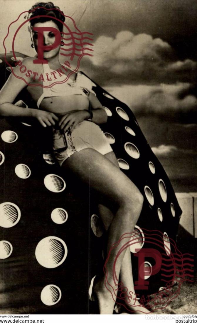 Postkarten: PIN UP FEMME. Pin Up Ups Femme Bikini &eacute;rotisme