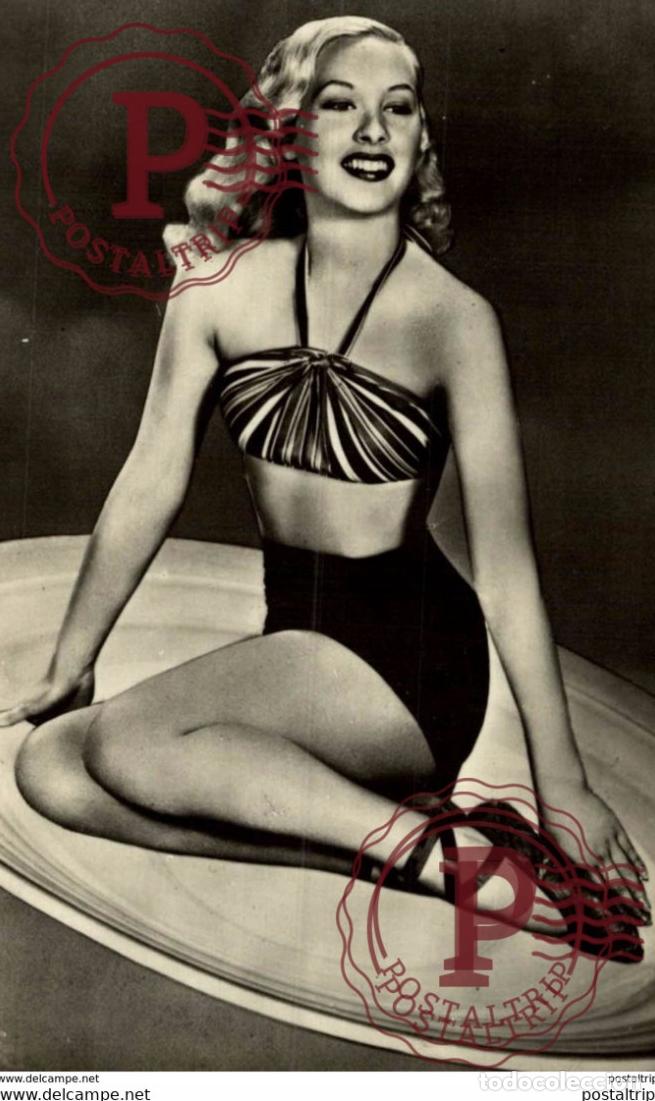 Postkarten: PIN UP FEMME. Pin Up Ups Femme Bikini &eacute;rotisme