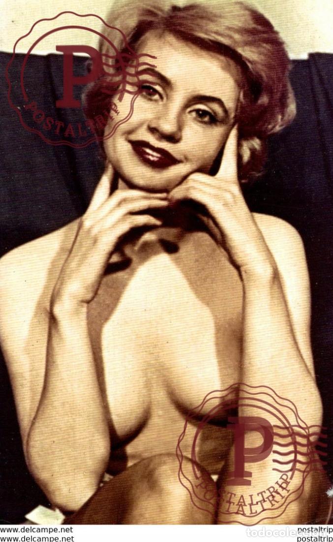 Postkarten: Topless Classic Pin Ups pin up ups femme bikini &eacute;rotisme