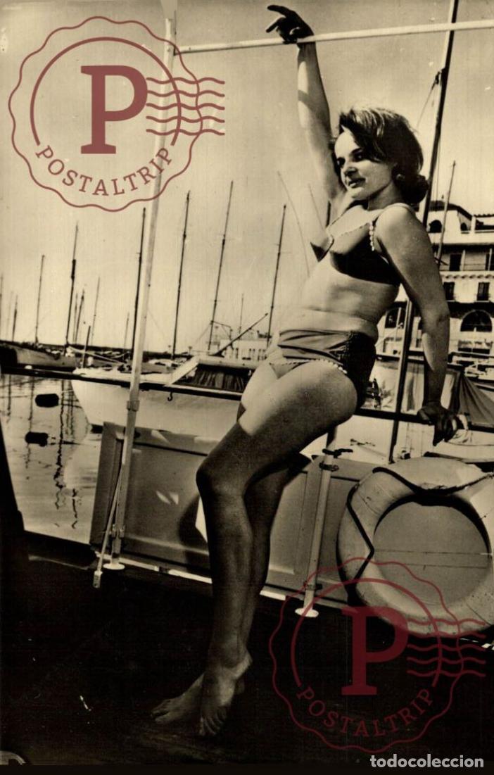 Postkarten: RPPC PIN UPS PINUPS. FEMME. MUJER. WOMEN. BIKINI. PLAINBACK