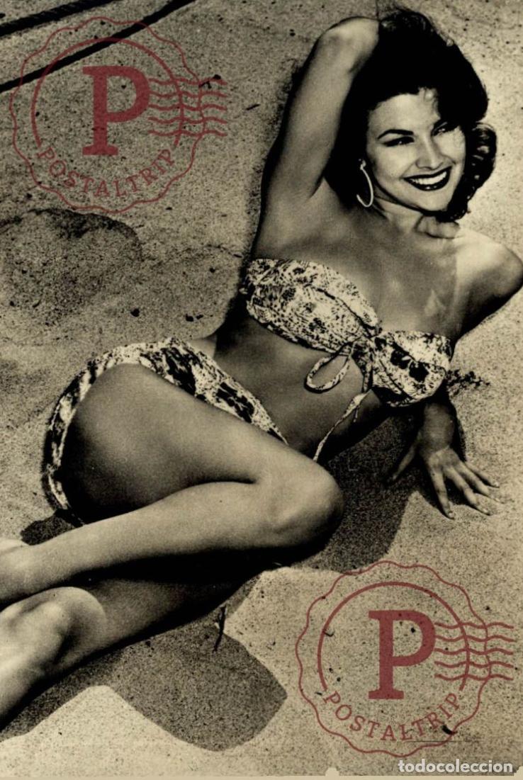 Postkarten: RPPC PIN UPS PINUPS. FEMME. MUJER. WOMEN. BIKINI. PLAINBACK