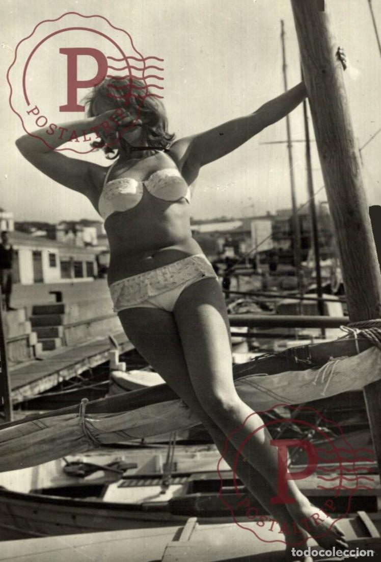 Postkarten: RPPC PIN UPS PINUPS. FEMME. MUJER. WOMEN. BIKINI. PLAINBACK