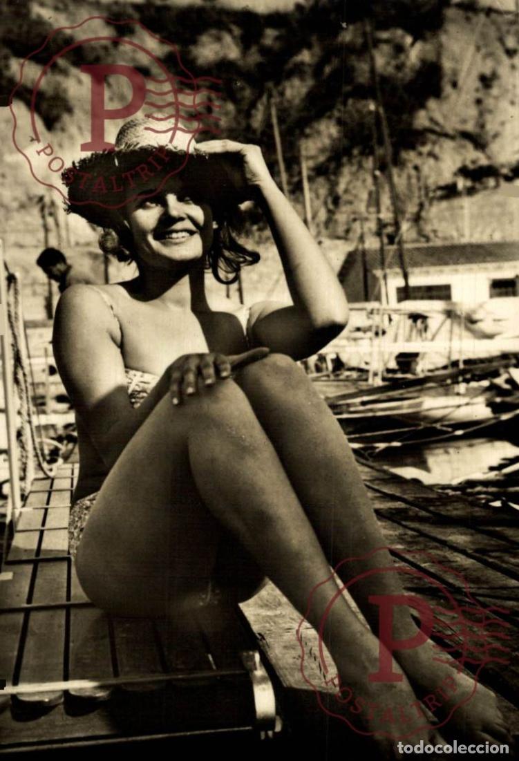 Postkarten: RPPC PIN UPS PINUPS. FEMME. MUJER. WOMEN. BIKINI. PLAINBACK