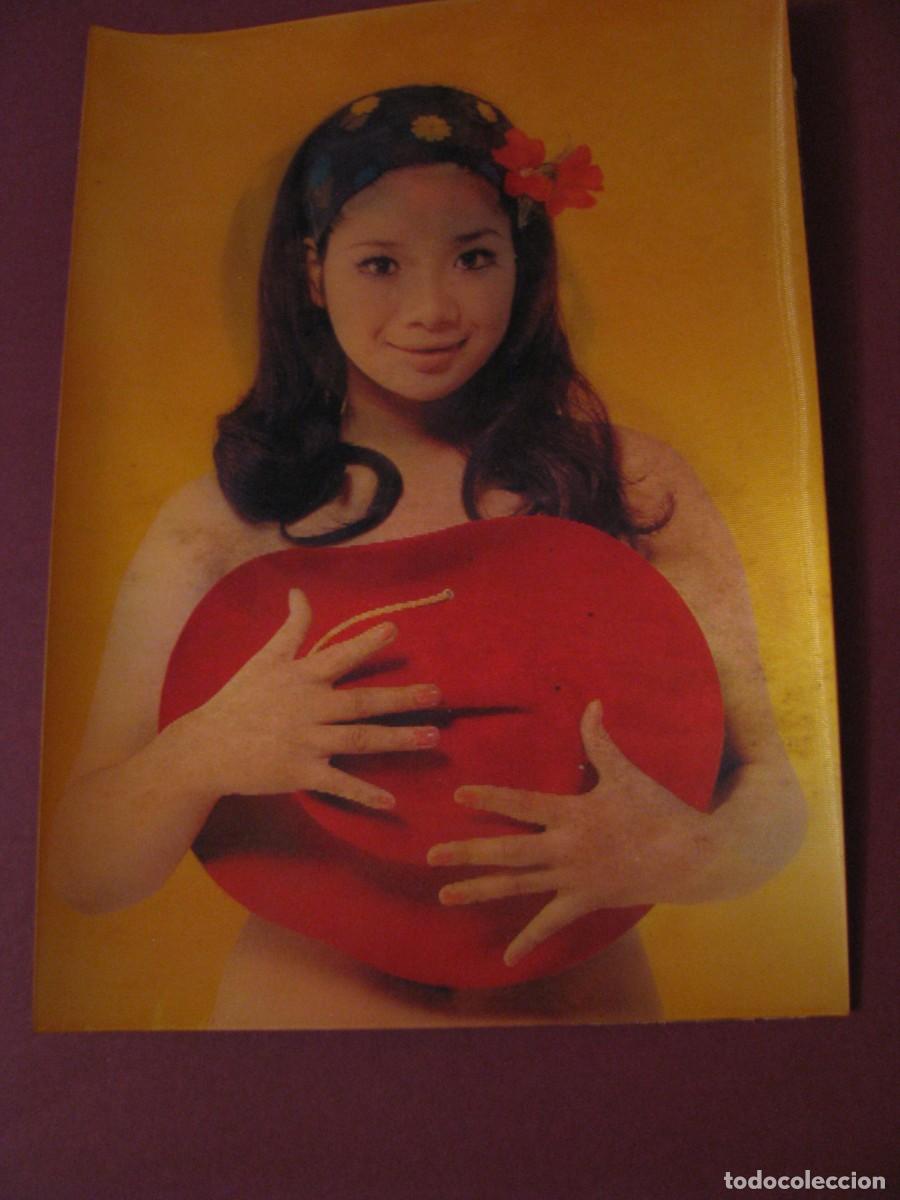 Postales: POSTAL LENTICULAR 3D. CAMBIO DE IMAGEN. CHICA