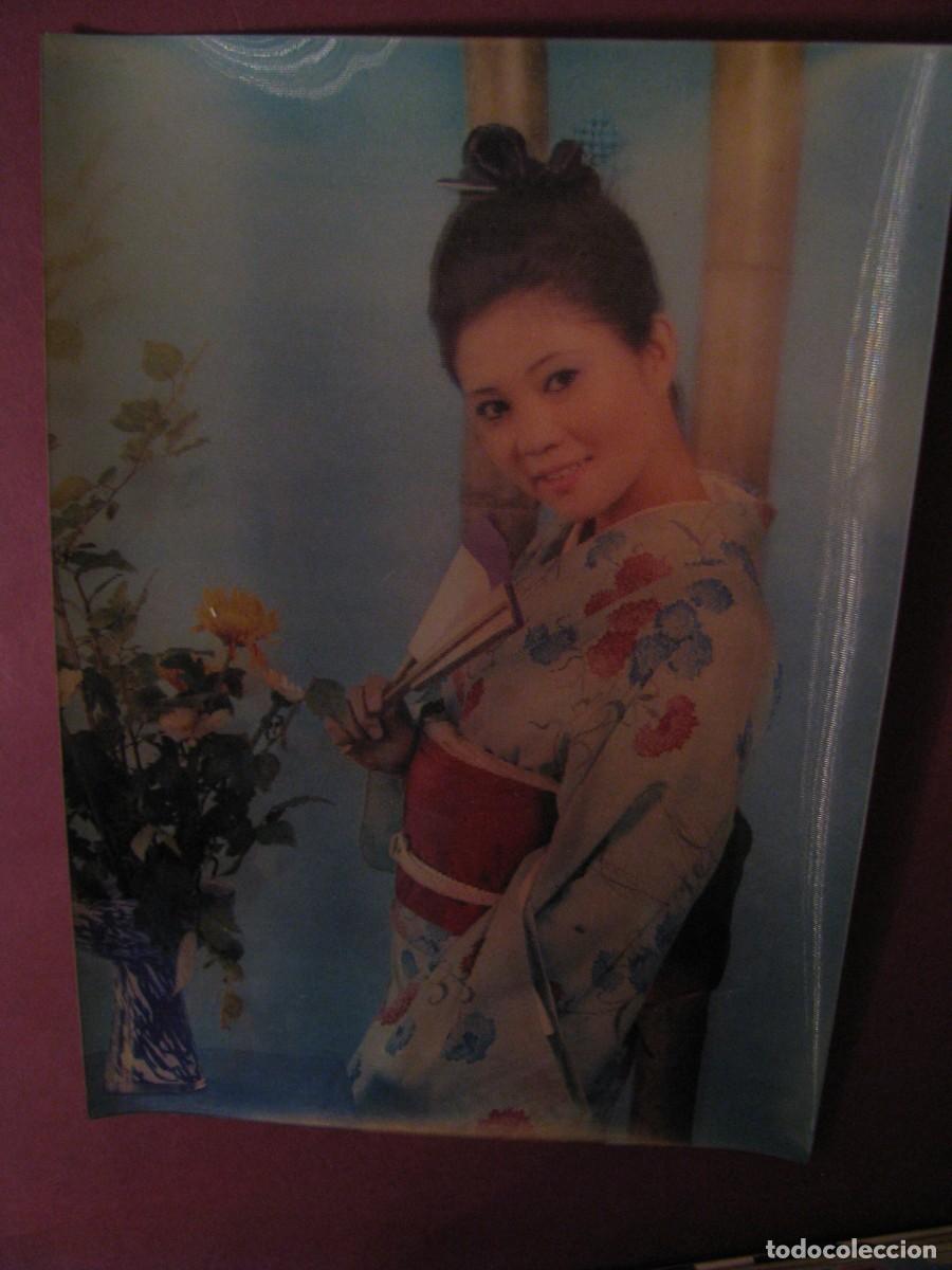 Postales: POSTAL LENTICULAR 3D. CAMBIO DE IMAGEN. CHICA