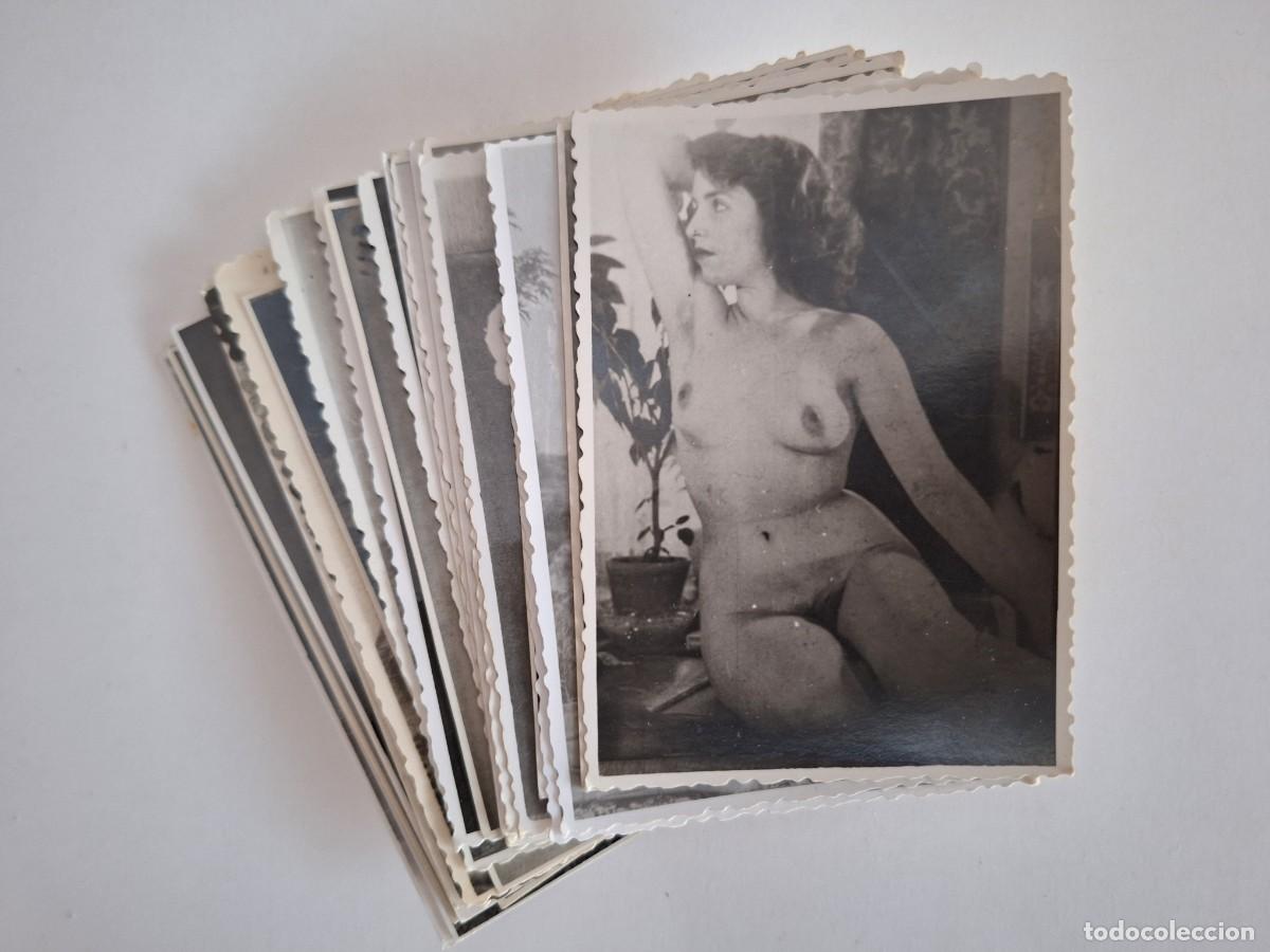 Postcards: LOTE 28 FOTOGRAFIAS EROTICAS MUJERES DESNUDAS EROTISMO RV
