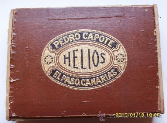 Cajas de puros: HELIOS DE PEDRO CAPOTE