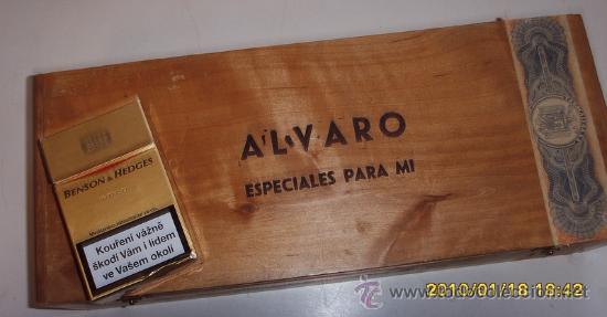 Cajas de puros: ALVARO ESPECIALES PARA MI