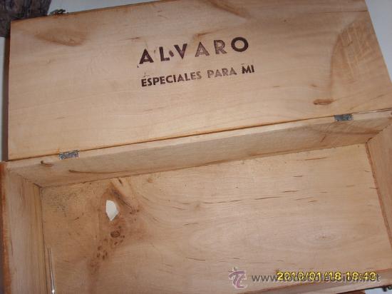 Cajas de puros: ALVARO ESPECIALES PARA MI - Foto 4