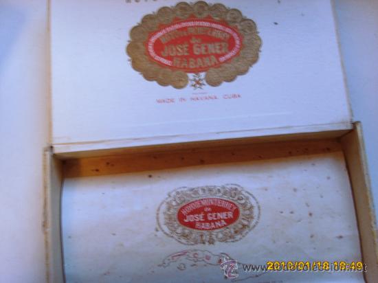 Cajas de puros: JOSE GENER HABANA - CUBA - Foto 5