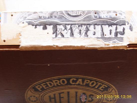 Cajas de puros: detalle uni&oacute;n tela - Foto 10