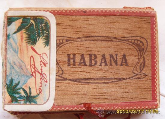 Cajas de puros: HABANA Flor Fina - CUBA