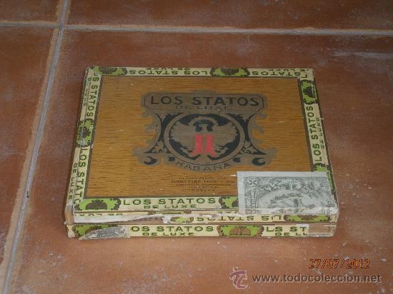 Cajas de puros: CAJA DE MADURA DE PUROS LOS STATOS - Foto 1