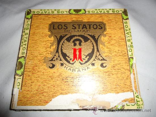 Cajas de puros: CAJA DE PUROS LOS STATOS - Foto 1