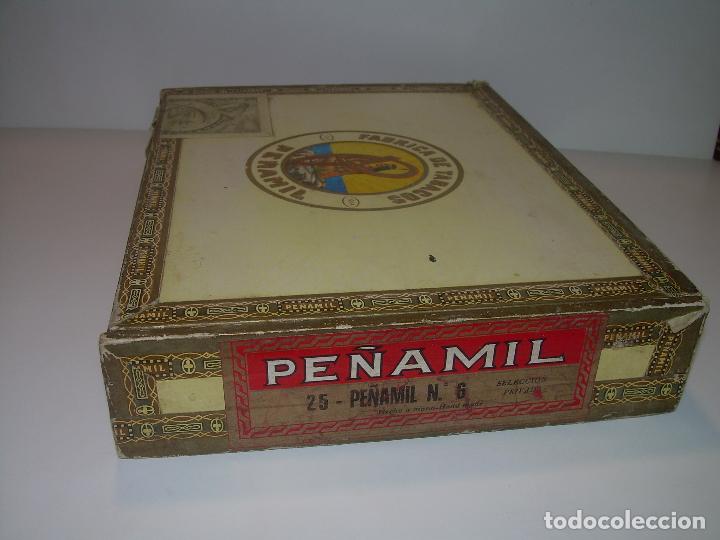 Cajas de puros: CAJA DE MADERA DE PUROS. VACIA. - Foto 3