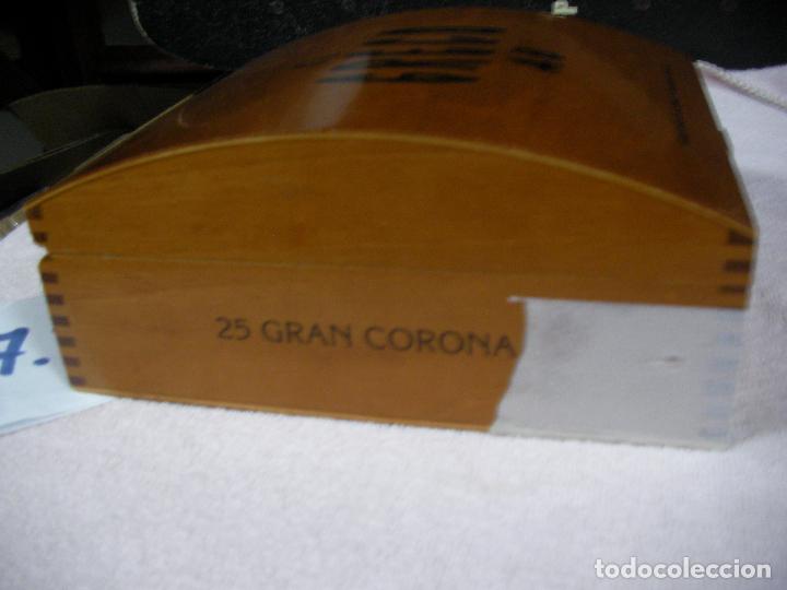 Cajas de puros: ESPECTACULAR CAJA DE PUROS GRECO EN MADERA MACIZA - Foto 5