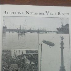 Cajas de Puros: ALFONSO XIII VIAJE REGIO A BARCELONA SOMATENES CATALANES MEDALLA DE CONSTANCIA MONTJUICH AÑO 1923. Lote 134451842