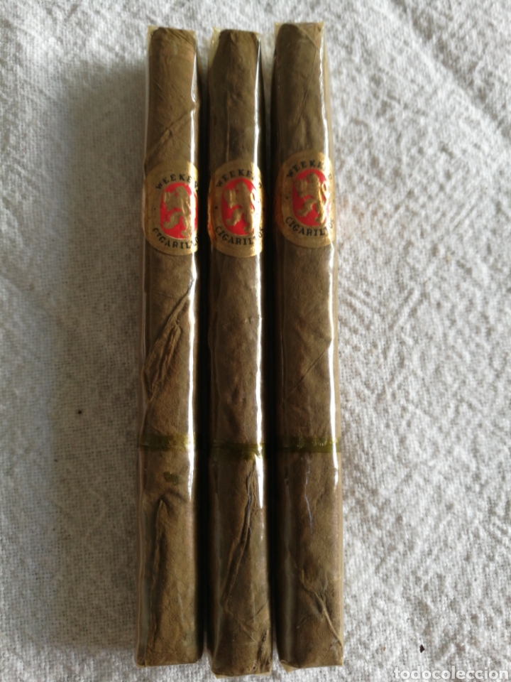 Cajas de puros: 3 puros peque&ntilde;os Weekend Cigarillos - Foto 1