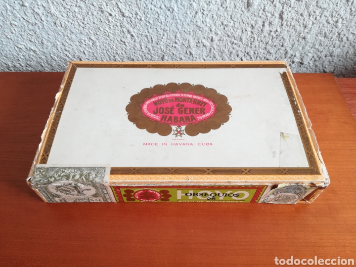caja de puros vacía josé gener hoyo de monterre - Comprar Cajas de ...