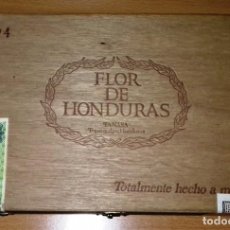 Cajas de Puros: FLOR DE HONDURAS Nº 4. CAJA VACIA.