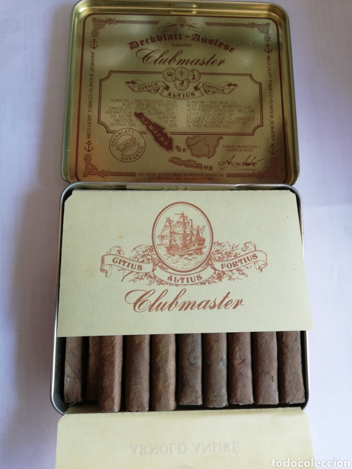 Cajas de puros: Clubmaster, Handelsgold - Foto 3
