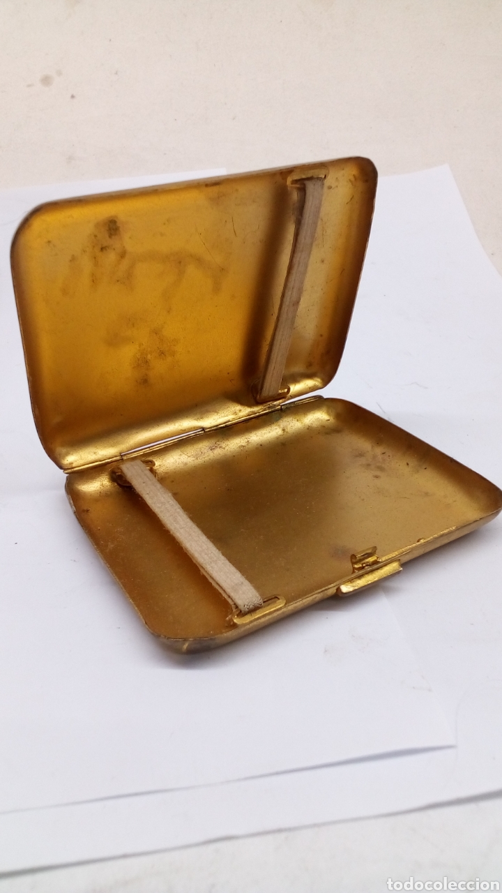 Cajas de puros: Pitillera de bronce - Foto 3
