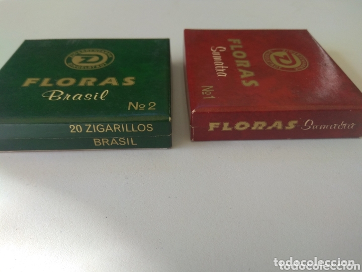 Cajas de puros: 2 cajas de puros FLORAS Brasil - Foto 3