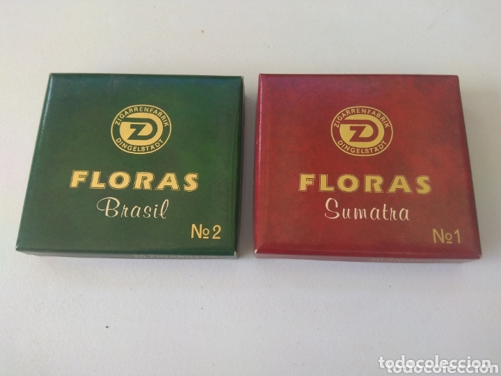 Cajas de puros: 2 cajas de puros FLORAS Brasil - Foto 1