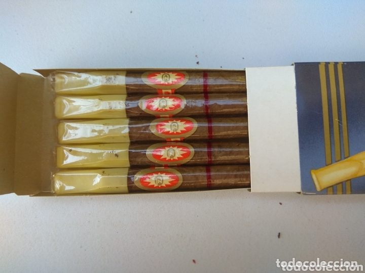 Cajas de puros: Caja de cigarros BODE con 5 puros - Foto 3