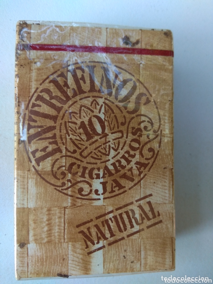 Cajas de puros: Antigua caja de Entrefinos de Java Natural - Foto 1