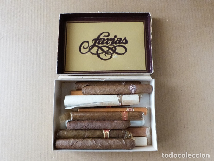 caja de puros troya y lote de puros variados - Compra venta en