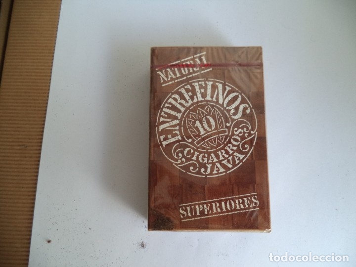 Cajas de puros: Caja de 10 Cigarros Java. Extrafinos. - Foto 2