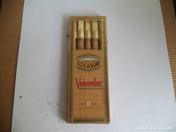 Cajas de puros: Caja de 5 Super Flautillos Vencedor. - Foto 2