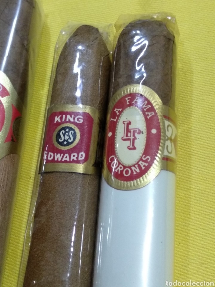 Cajas de puros: LOTE ANTIGUOS PUROS - Foto 3