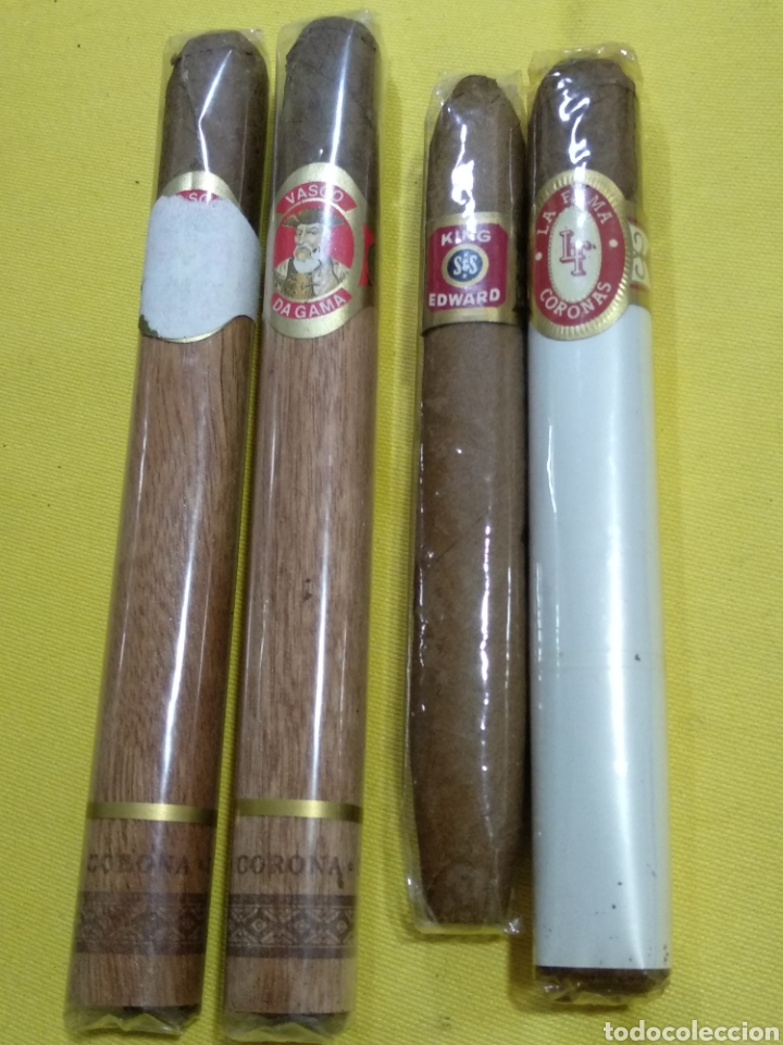 Cajas de puros: LOTE ANTIGUOS PUROS - Foto 1
