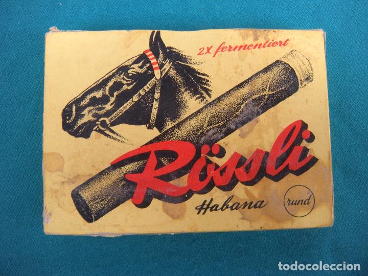 Cajas de puros: CAJA DE PUROS R&Ouml;SSLI - Foto 1