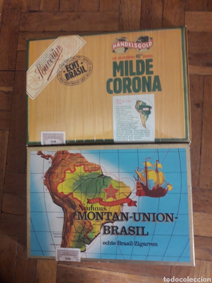 Cajas de puros: Dos cajas de puros de Brasil - Foto 1