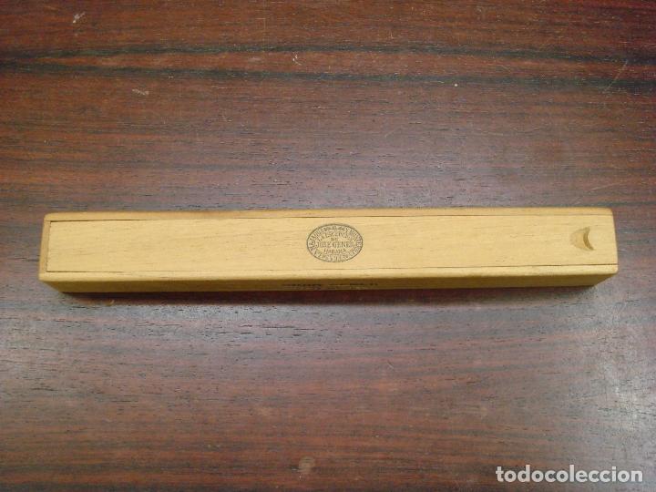 antigua caja madera puro habano“la escepcion de - Compra venta en  todocoleccion