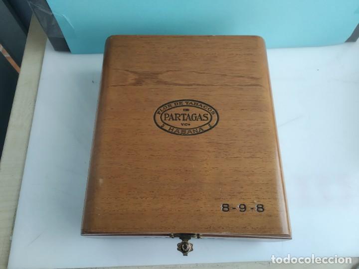 Cajas de puros: CAJA DE PUROS DE MADERA PARTAGAS - Foto 1