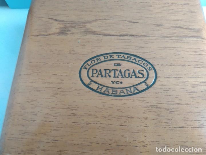 Cajas de puros: CAJA DE PUROS DE MADERA PARTAGAS - Foto 2