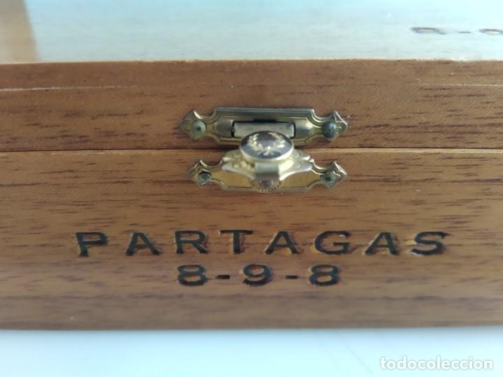 Cajas de puros: CAJA DE PUROS DE MADERA PARTAGAS - Foto 5