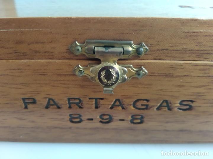 Cajas de puros: CAJA DE PUROS DE MADERA PARTAGAS - Foto 6