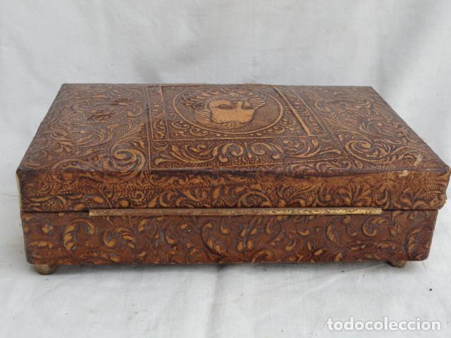 Cajas de puros: CAJA PARA PUROS. CARA CERVANTES. - Foto 6