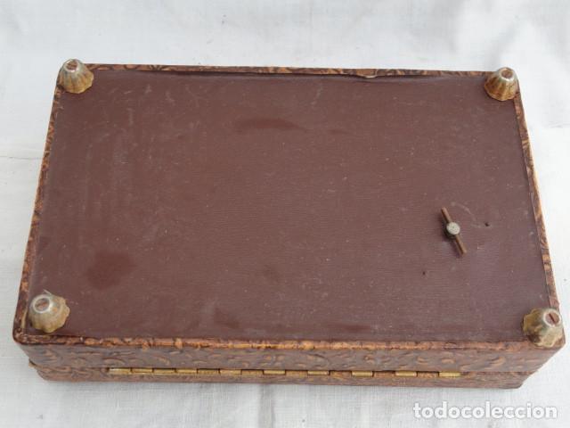 Cajas de puros: CAJA PARA PUROS. CARA CERVANTES. - Foto 8
