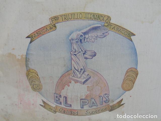Cajas de puros: CAJA MADERA PUROS TABACO. EL PA&Iacute;S. - Foto 5